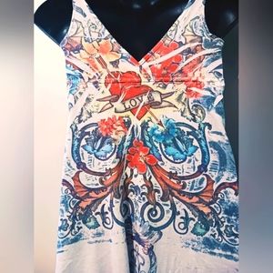 Press Apperal Sun Dress with front tie in small